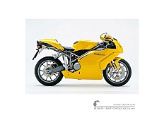 Adesivi per Ducati SUPERBIKE 999 S 2004 • Ducati Adesivi OEM