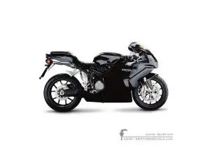 Adesivi per Ducati SUPERBIKE 999 2005 • Ducati Adesivi OEM