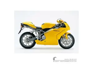 Adesivi per Ducati SUPERBIKE 999 S 2005 • Ducati Adesivi OEM