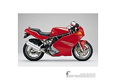 Stickers voor Ducati SUPERSPORT 600 SS 1994 • Ducati OEM Stickers