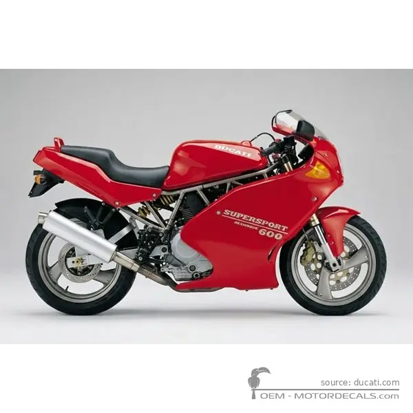 Ducati SUPERSPORT 600 SS 1995 - Ducati Red