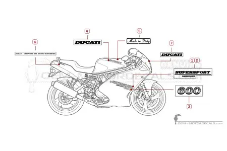 Ducati SUPERSPORT 600 SS 1996