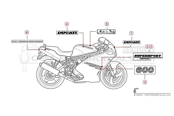 Ducati SUPERSPORT 600 SS 1996