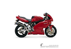 Decals for Ducati SUPERSPORT 620 S 2003 • Ducati OEM Decals