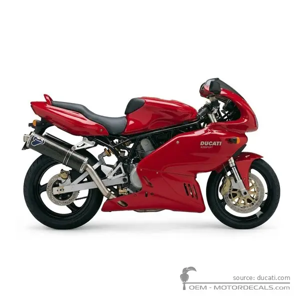 Ducati SUPERSPORT 620 S 2003 - Ducati Red