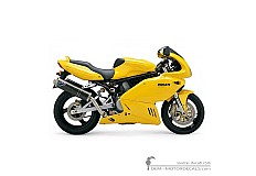 Decals for Ducati SUPERSPORT 620 S 2003 • Ducati OEM Decals