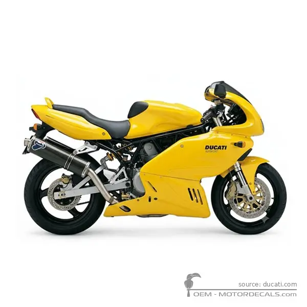 Ducati SUPERSPORT 620 S 2003 - Yellow