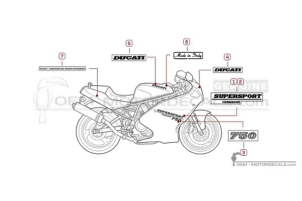 Ducati SUPERSPORT 750 SS 1993