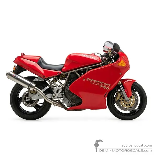 Ducati SUPERSPORT 750 SS 1996 - Ducati Red