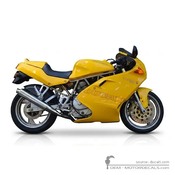 Ducati SUPERSPORT 750 SS 1997 - Yellow