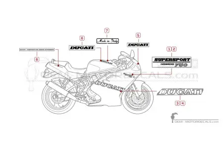 Ducati SUPERSPORT 750 SS 1997