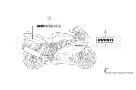 Ducati SUPERSPORT 750 SS i.e. 1999