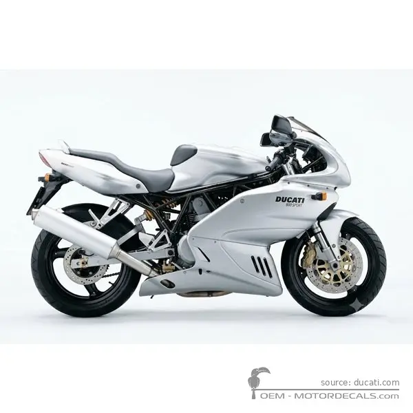 Ducati SUPERSPORT 800 S 2003 - Silver