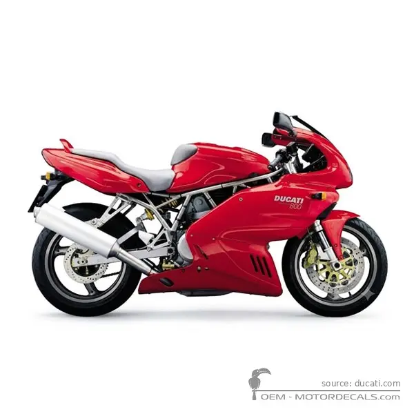 Ducati SUPERSPORT 800 SS 2005 - Ducati Red