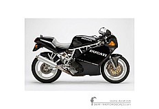 Stickers voor Ducati SUPERSPORT 900 SS  1991 • Ducati OEM Stickers