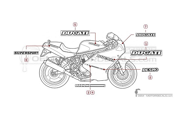 Ducati SUPERSPORT 900 SS  1991
