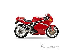 Naklejki do Ducati SUPERSPORT 900 SS  1992 • Ducati Naklejki OEM