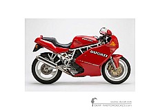 Naklejki do Ducati SUPERSPORT 900 SS  1992 • Ducati Naklejki OEM