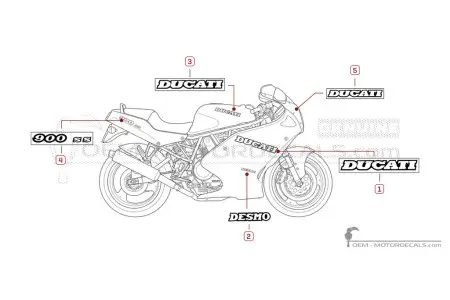 Ducati SUPERSPORT 900 SS 1992