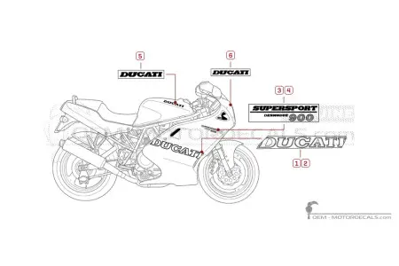 Ducati SUPERSPORT 900 SS 1996