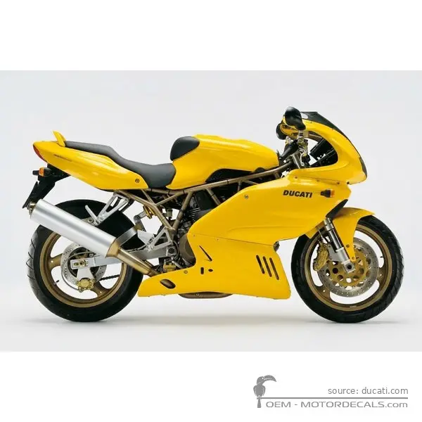 Ducati SUPERSPORT 900 SS 1998 - Yellow