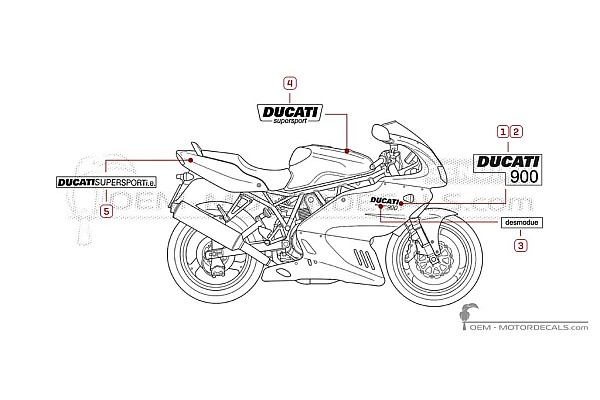 Ducati SUPERSPORT 900 SS 2001