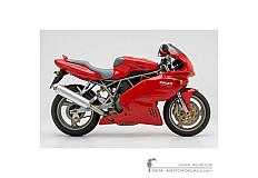 Naklejki do Ducati SUPERSPORT 900 SS 2002 • Ducati Naklejki OEM