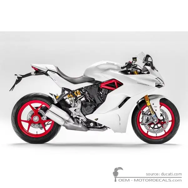 Ducati SUPERSPORT 939 S 2019 - Star White Silk