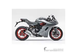 Aufkleber für Ducati SUPERSPORT 939 2020 • Ducati OEM-Aufkleber
