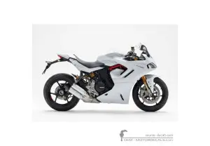 Aufkleber für Ducati SUPERSPORT 950 S 2021 • Ducati OEM-Aufkleber