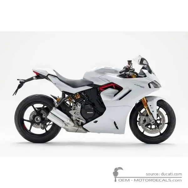 Ducati SUPERSPORT 950 S 2021 - Arctic White Silk