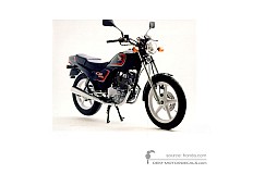 Stickers voor Honda CB250 TWO FIFTY 1992 - Blauw • Honda OEM Stickers