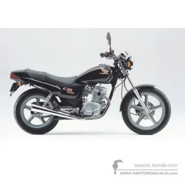 Honda CB250 TWO FIFTY 1996 - Negro - Black