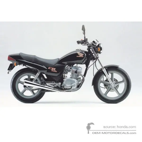 Honda CB250 TWO FIFTY 1996 - Negro - Black