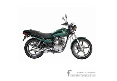 Adesivi per Honda CB250 1998 - Verde • Honda Adesivi OEM