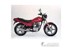 Adesivi per Honda CB250 1998 - Rosso • Honda Adesivi OEM