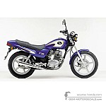 Honda CB250 2000 - Azul