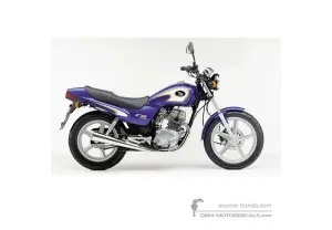 Stickers voor Honda CB250 2000 - Blauw • Honda OEM Stickers