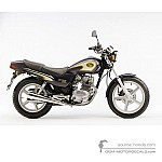 Honda CB250 2001 - Blue