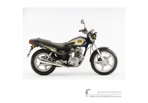 Autocollants pour Honda CB250 2001 - Bleu • Honda Autocollants OEM