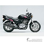 Honda CB500 1994 - Zwart