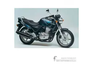 Stickers voor Honda CB500 1994 - Groen • Honda OEM Stickers