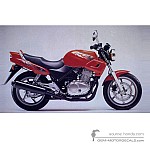 Honda CB500 1994 - Rojo