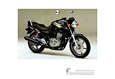 Stickers voor Honda CB500 1996 - Zwart • Honda OEM Stickers