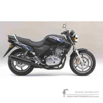 Honda CB500 1997 - Negro - Black
