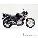 Honda CB500 1998 - Schwarz