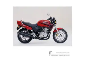 Aufkleber für Honda CB500 1999 - Rot • Honda OEM-Aufkleber