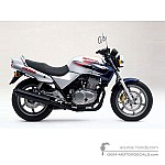 Honda CB500 1999 - Zilver