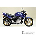 Honda CB500 2000 - Blauw