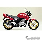 Honda CB500 2000 - Rood